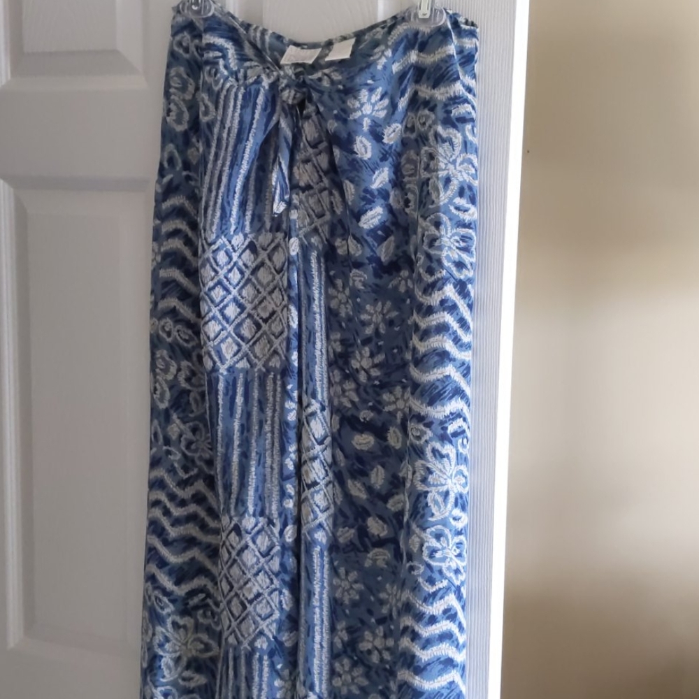 Wide leg dress pant